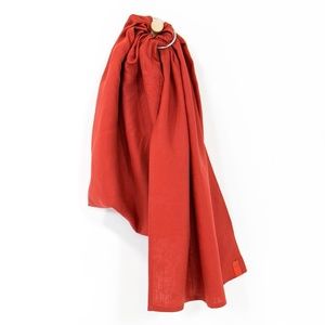 Sakura Bloom Single Layer Belgian Linen Ring Sling